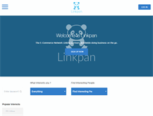 Tablet Screenshot of linkpan.com